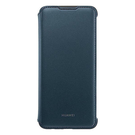 Folio Mobile Phone Case Huawei Y7 2019 Flip Cover Blue