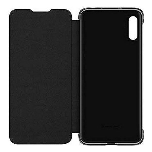 Folio Mobile Phone Case Huawei Y6 2019 Flip Cover Black