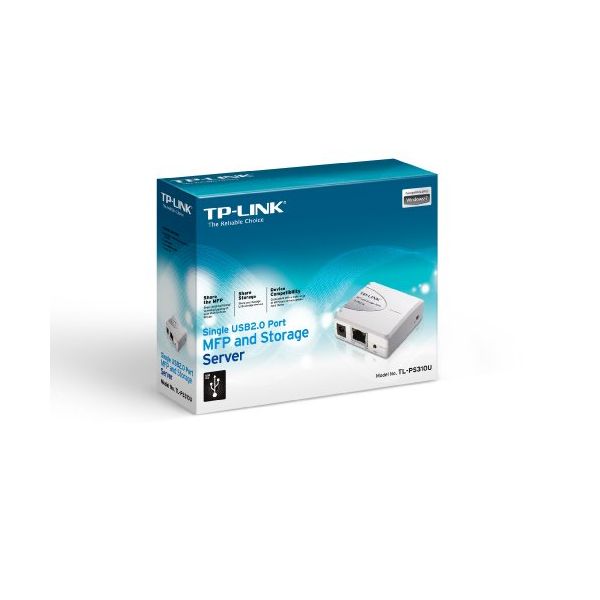 TP-LINK TL-PS310U Print Server MFP Ethernet 1xUSB