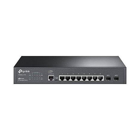 Cabinet Switch TP-LINK TL-SG3210 10P Gigabit SFP 8 puertos