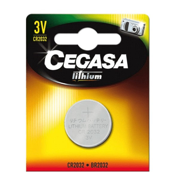 Lithium Button Cell Battery Cegasa CR2032 3V