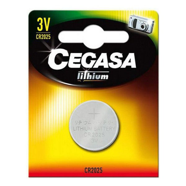 Lithium Button Cell Battery Cegasa CR2025 3V