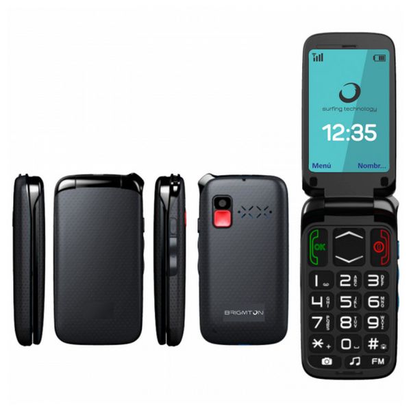 Mobile telephone for older adults BRIGMTON BTM-3FLIP 2,4