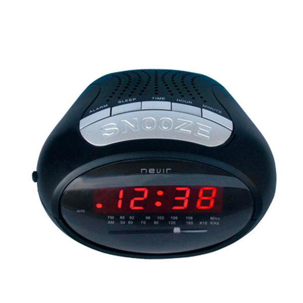 Clock-Radio NEVIR NVR-327 Black