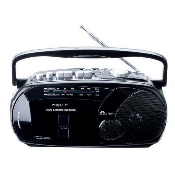 Radio cassette NEVIR NVR416T Black