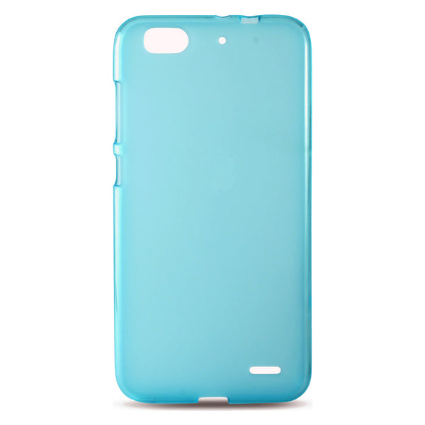 Mobile cover ZTE Blade S6+ KSIX Flex TPU Blue