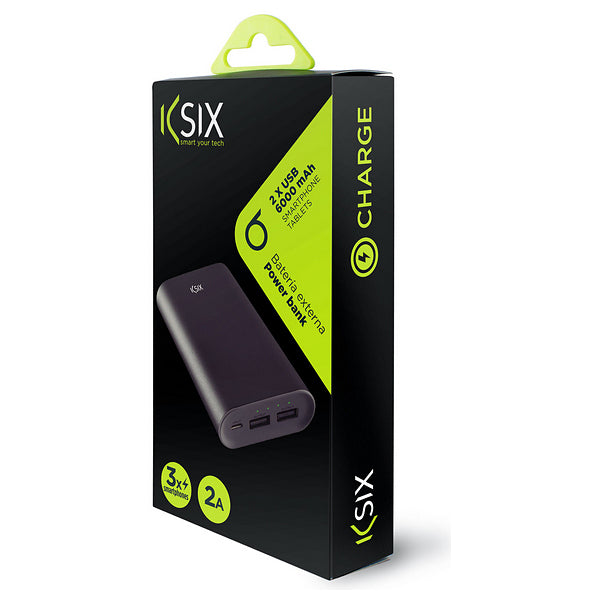 Power Bank KSIX 6000 mAh