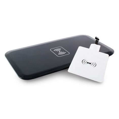 Qi Wireless Charger for Smartphones KSIX 1A Micro usb Black