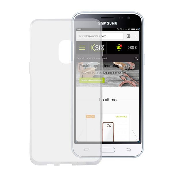 Mobile cover Samsung Galaxy J3 2017 Flex TPU Ultrafine Transparent