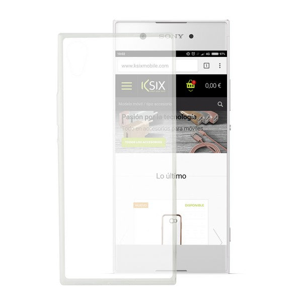 Mobile cover Sony Xperia Xa1 Flex TPU Ultrafine Transparent