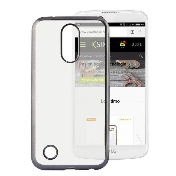 Mobile cover Lg K10 2017 Flex Metal Grey