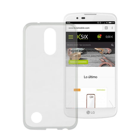 Mobile cover Lg K10 2017 Flex Transparent