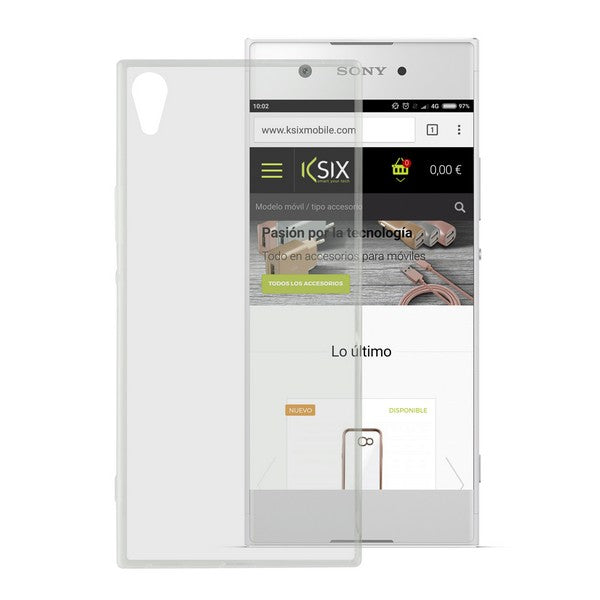 Mobile cover Sony Xperia Xa1 Ultra Flex TPU Transparent