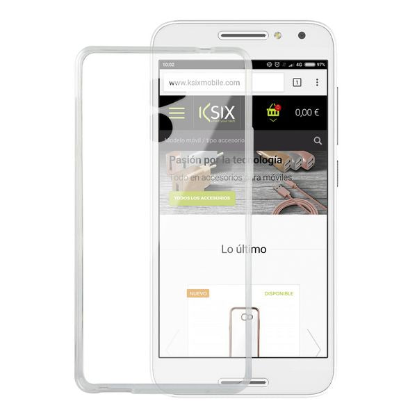 Mobile cover Alcatel A3 Flex TPU Transparent