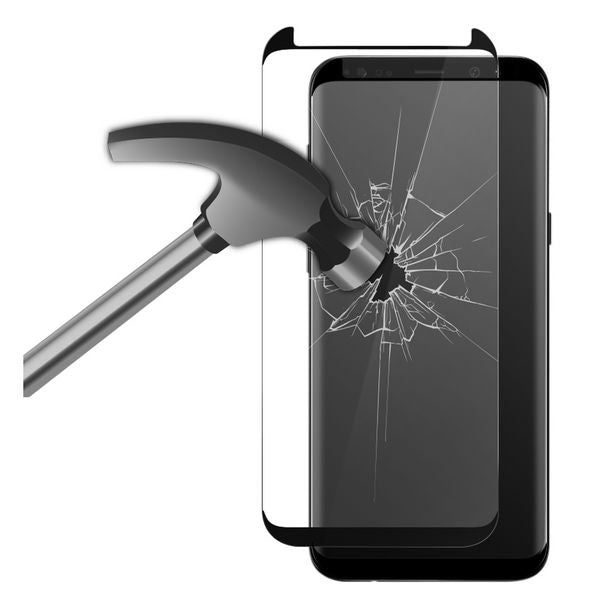 Tempered Glass Mobile Screen Protector Galaxy S8+ Extreme Black