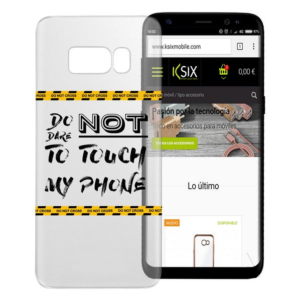 Mobile cover Samsung Galaxy S8 Flex TPU Do not touch my phone