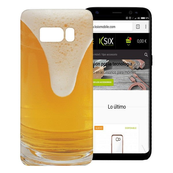 Mobile cover Samsung Galaxy S8 Flex TPU Beer