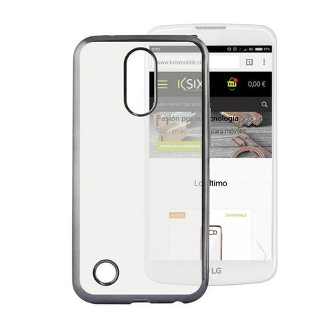 Mobile cover Lg K8 2017 Flex Metal Grey