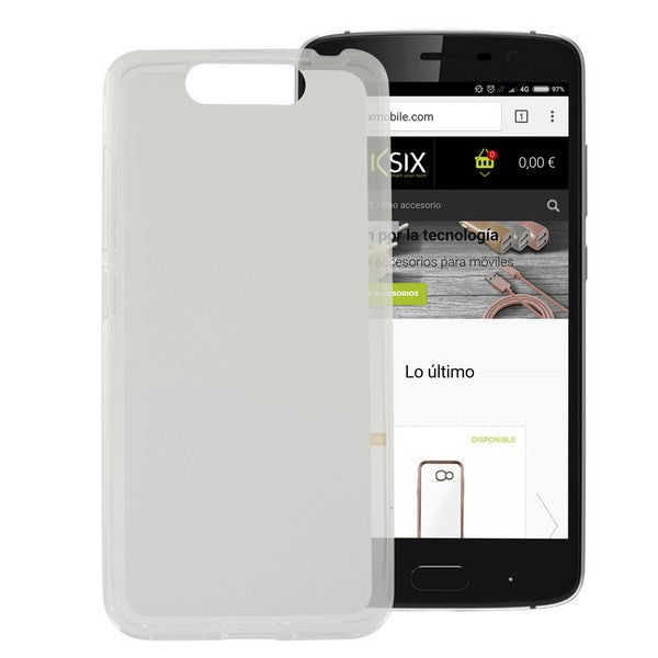 Mobile cover Zte Blade V8 Flex TPU Transparent