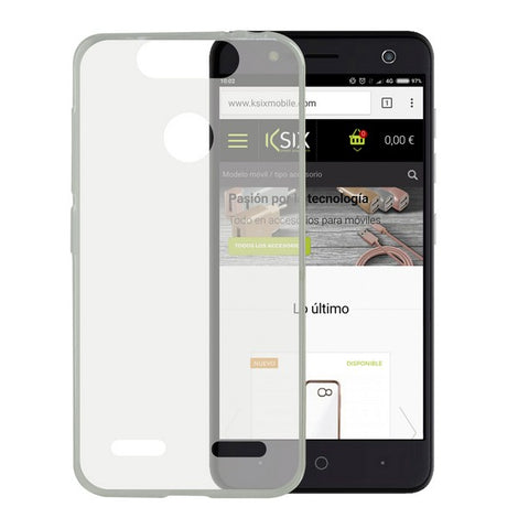 Mobile cover Zte Blade V8 Mini Flex TPU Transparent