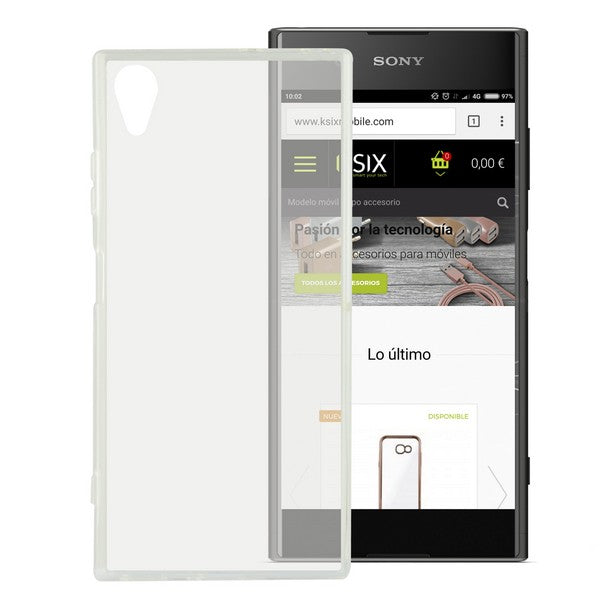 Mobile cover Sony Xperia Xa1 Plus Flex TPU Transparent