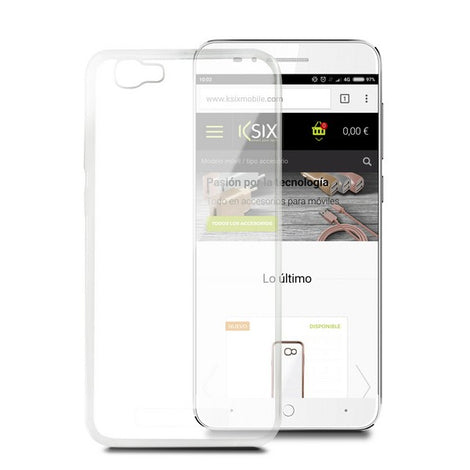 Mobile cover Zte Blade A610/a612 Contact Flex TPU Transparent