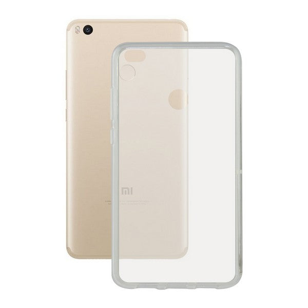 Mobile cover Xiaomi Mi Max 2 KSIX Flex TPU Transparent