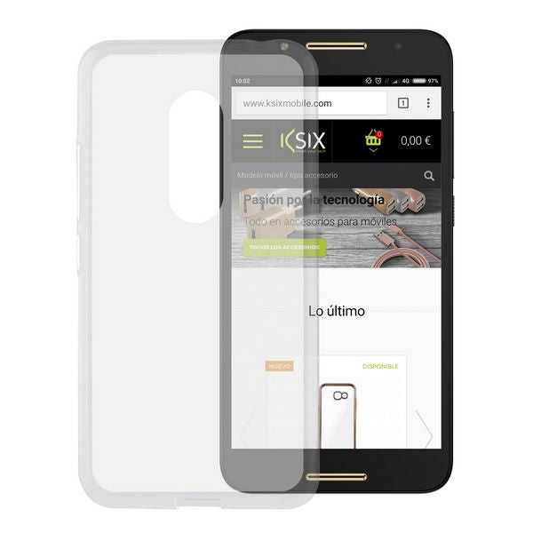 Mobile cover Alcatel A7 Flex TPU Transparent