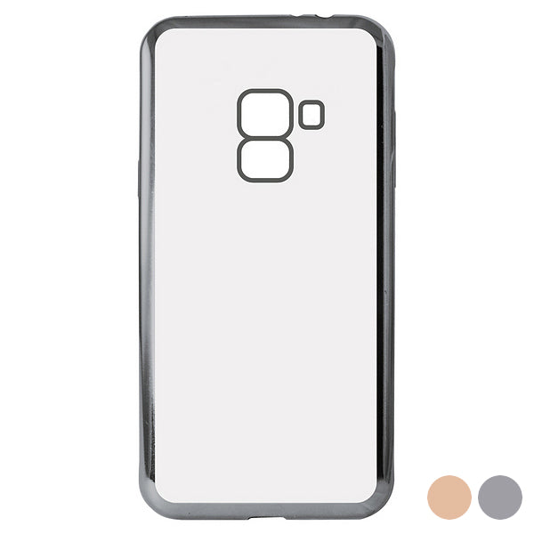 Mobile cover Galaxy A8+ Flex Metal