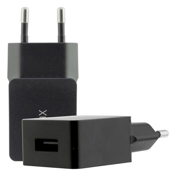 Wall Charger KSIX USB 2A Black