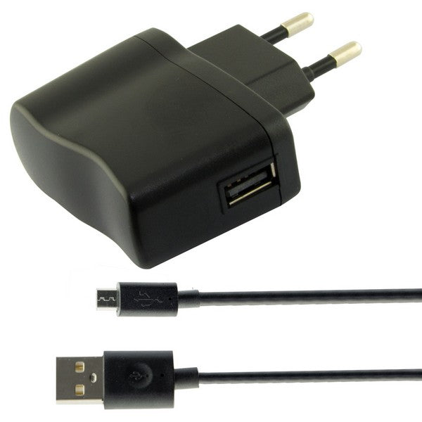 Wall Charger Contact USB 2A Black