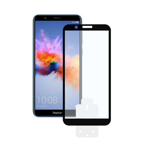 Tempered Glass Mobile Screen Protector Honor 7x KSIX 2.5D Black