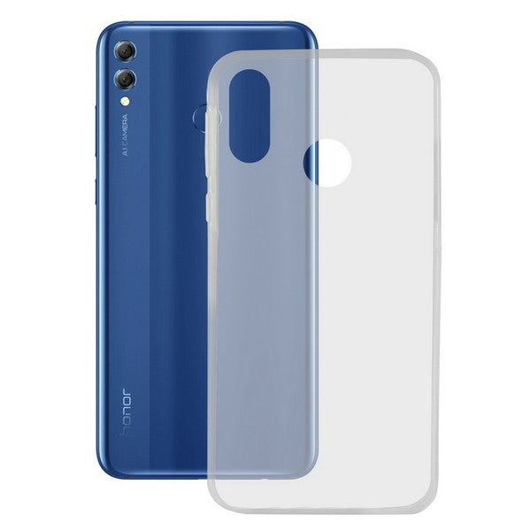 Mobile cover Honor 8x KSIX Flex Transparent