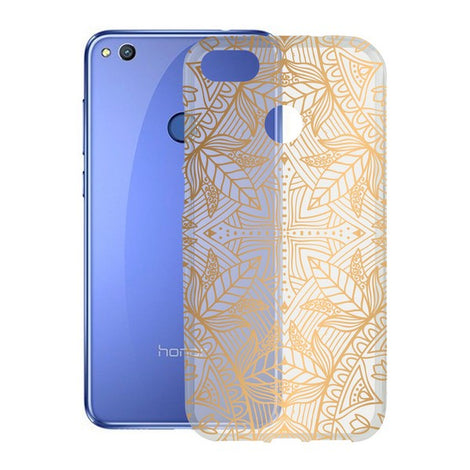 Mobile cover Honor 8 Lite KSIX Flex India TPU Transparent Golden