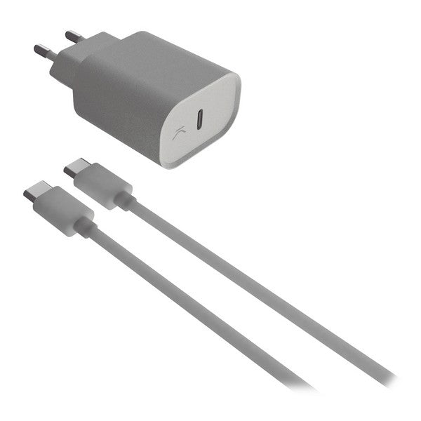 Wall Charger + USB C Micro Cable KSIX 5V-15V