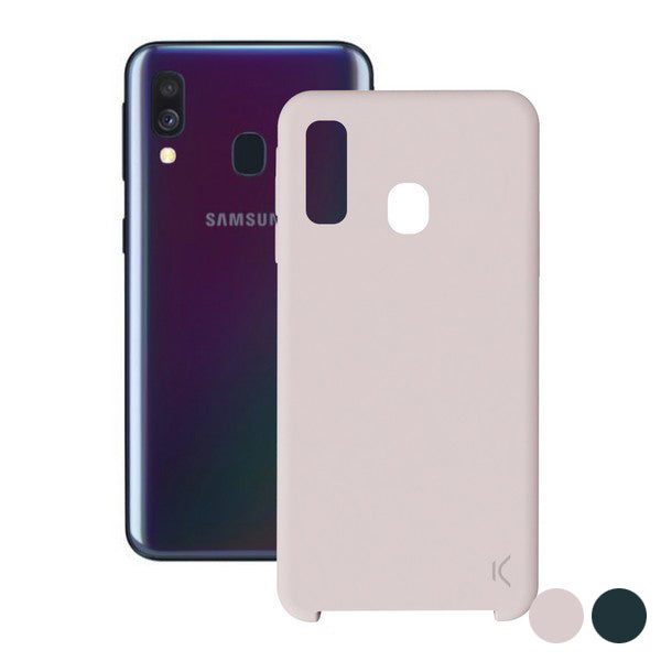 Mobile cover Samsung Galaxy A40 KSIX Soft