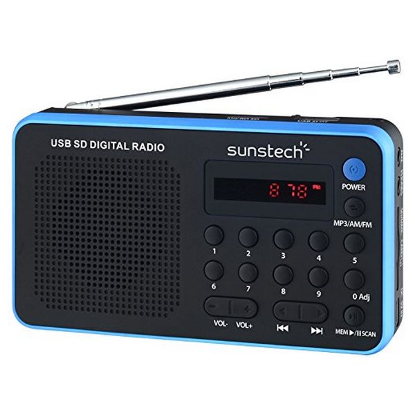 Transistor Radio Sunstech RPDS32BL Blue