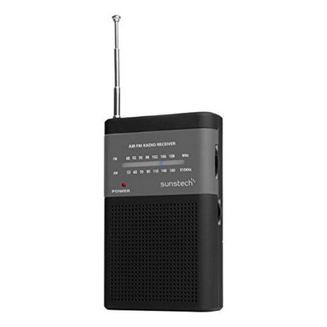 Transistor Radio Sunstech RPS42BK Black