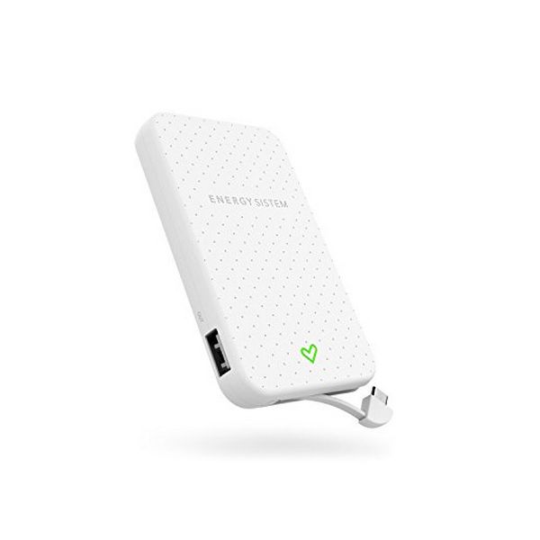 Power Bank Energy Sistem Extra Battery 5000 424450 5000 mAh White