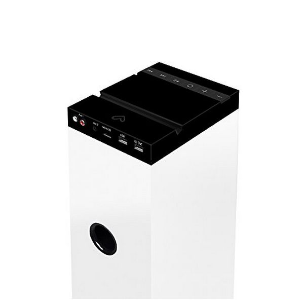 Bluetooth Sound Tower Energy Sistem Energy Tower 3 G2 45W 2.1 USB Micro SD White Radio