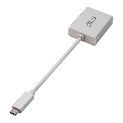 USB C to VGA Adapter NANOCABLE 10.16.4101 10 cm Silver