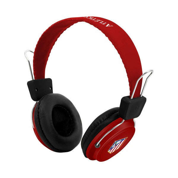 Headphones with Headband Atlético Madrid 720761 Bluetooth Red