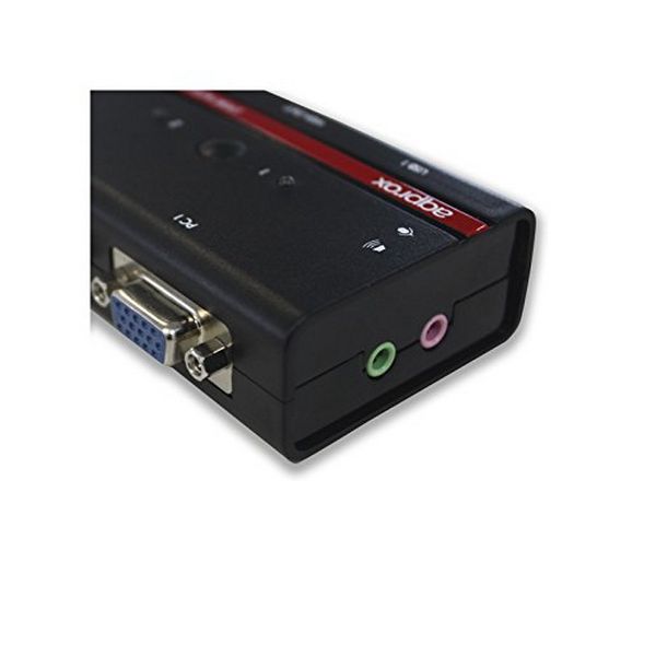 approx KVMUSB2PA2 KVM Switch KVM 2p USB+Audio C/In