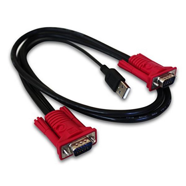 approx KVMUSB2PA2 KVM Switch KVM 2p USB+Audio C/In