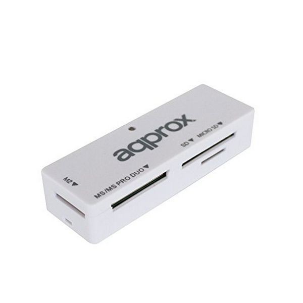 External Card Reader approx! APPCR01W USB 2.1 White