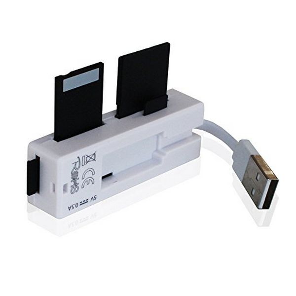 External Card Reader approx! APPCR01W USB 2.1 White