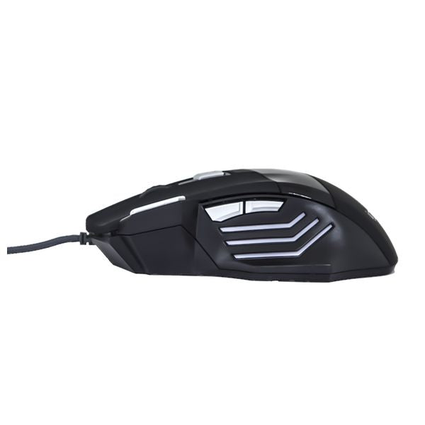 Optical mouse iggual IGG315033 STORM 2400 dpi 7 D USB Black