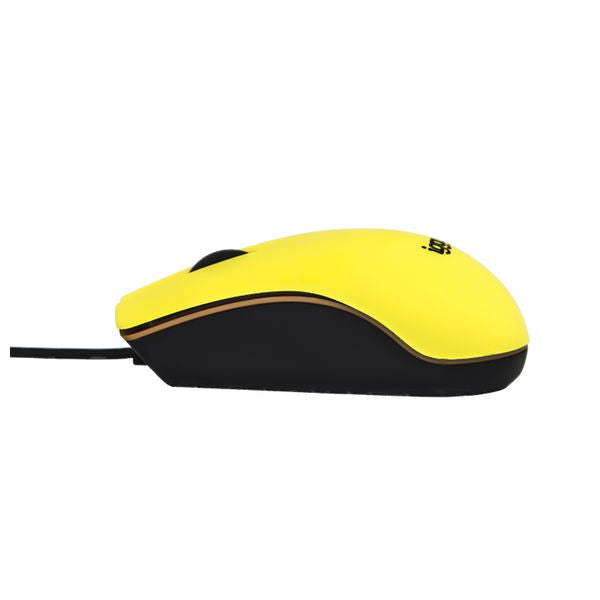 Optical mouse iggual IGG315040 BEATTLE 1000 dpi 3 D USB Yellow