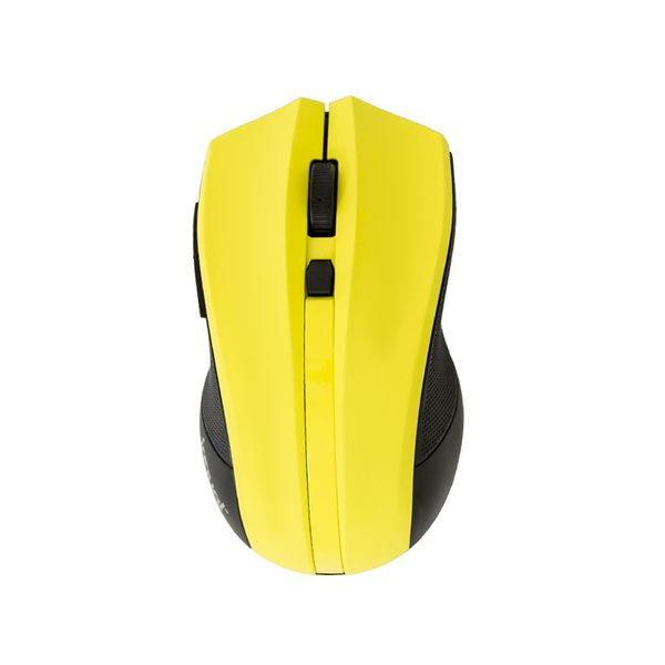 Optical Wireless Mouse iggual IGG315385 1600 dpi 2,4 GHz Yellow