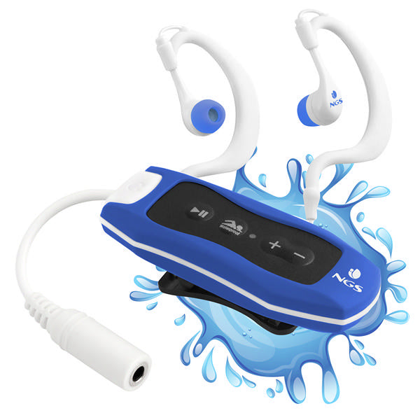 MP3 Player NGS Sea Weed Blue 4 GB FM Waterproof